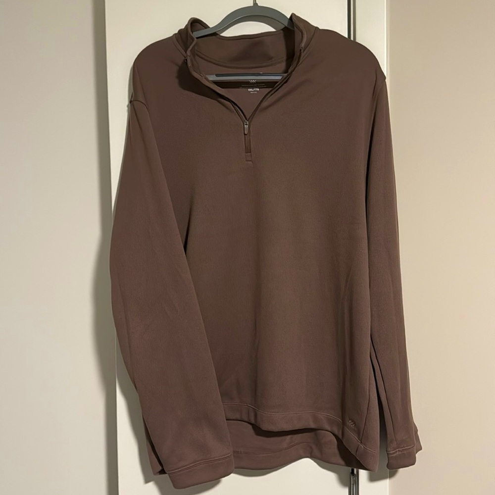 Rhone Commuter® 1/4 Zip, XXL, Coffee